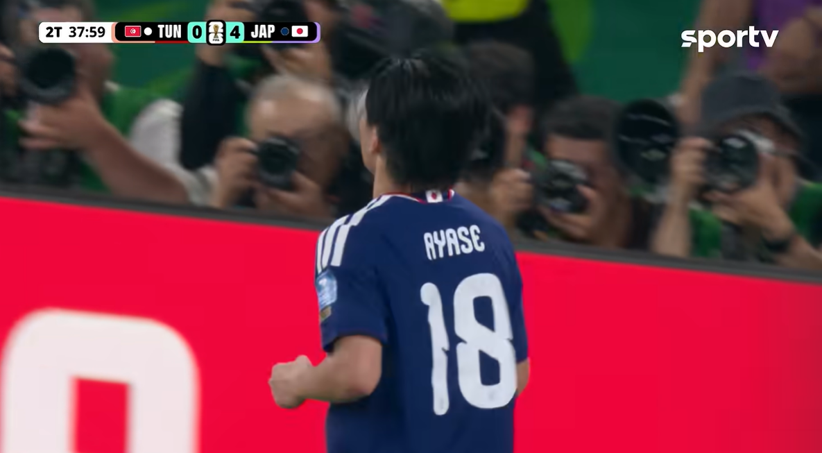 Japão goleia a Tunísia no milésimo jogo da história das Copas do Mundo