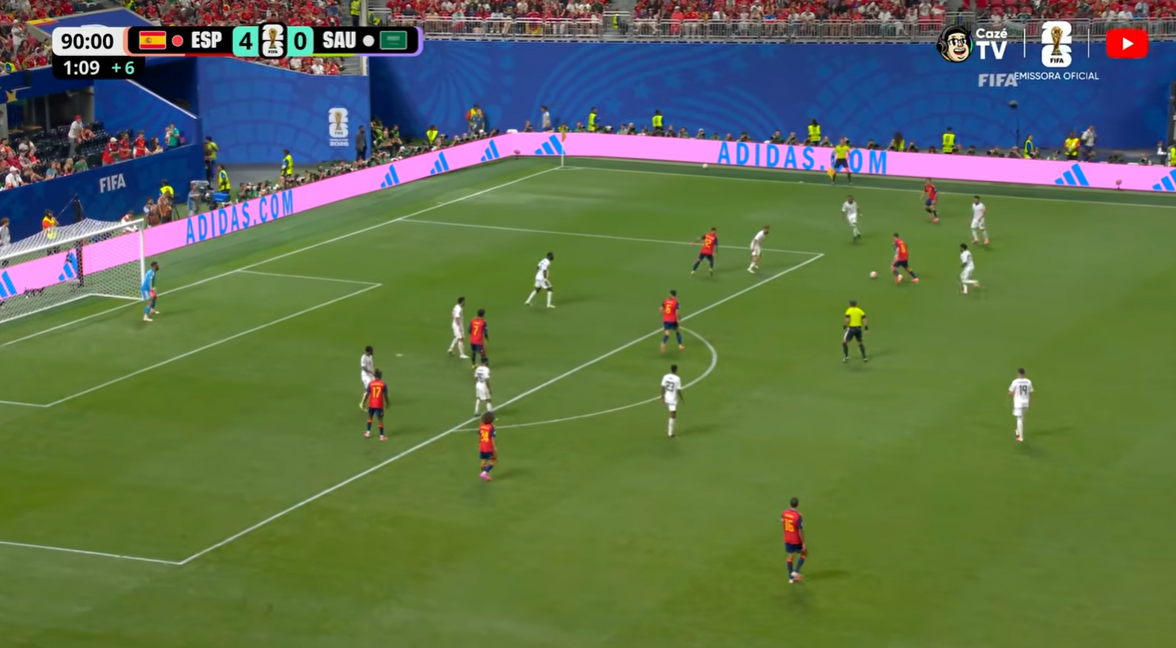 Espanha goleia Arábia Saudita com primeiro gol de Yamal e redenção de Oyarzabal