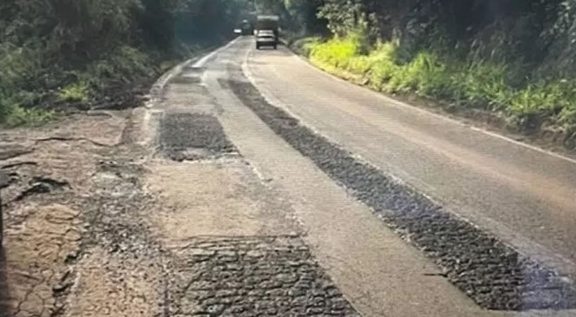 Mais de 70% das rodovias estaduais estão em condições regular ou péssima