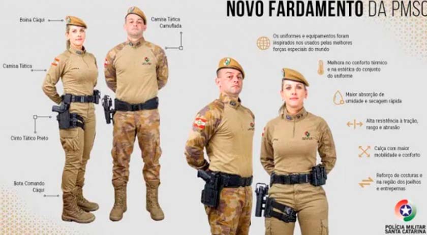 PM revela imagens da nova farda. Governo ainda não autorizou