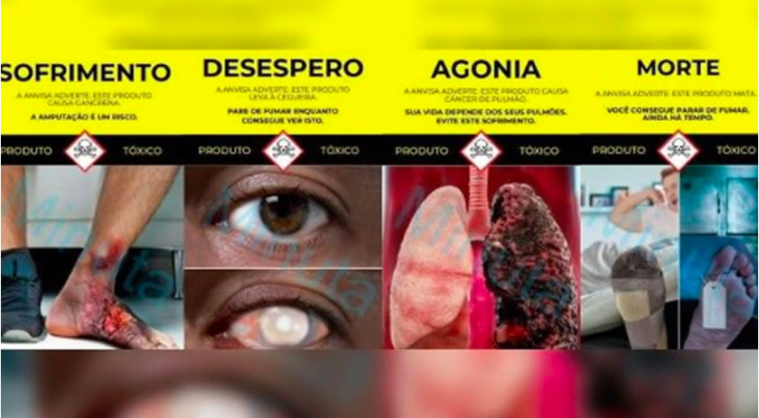 Anvisa discute em audiência pública novas imagens de advertência para embalagens de cigarro