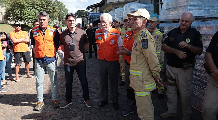 Estado envia nova remessa com mais de 300 toneladas de donativos ao Rio Grande do Sul