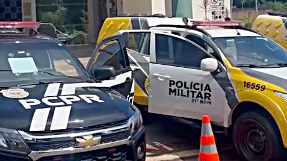 Comarca de Marmeleiro lança projeto “Polícia e Comunidade Conectadas” com tecnologia Starlink nas viaturas da Polícia Civil e Polícia Militar