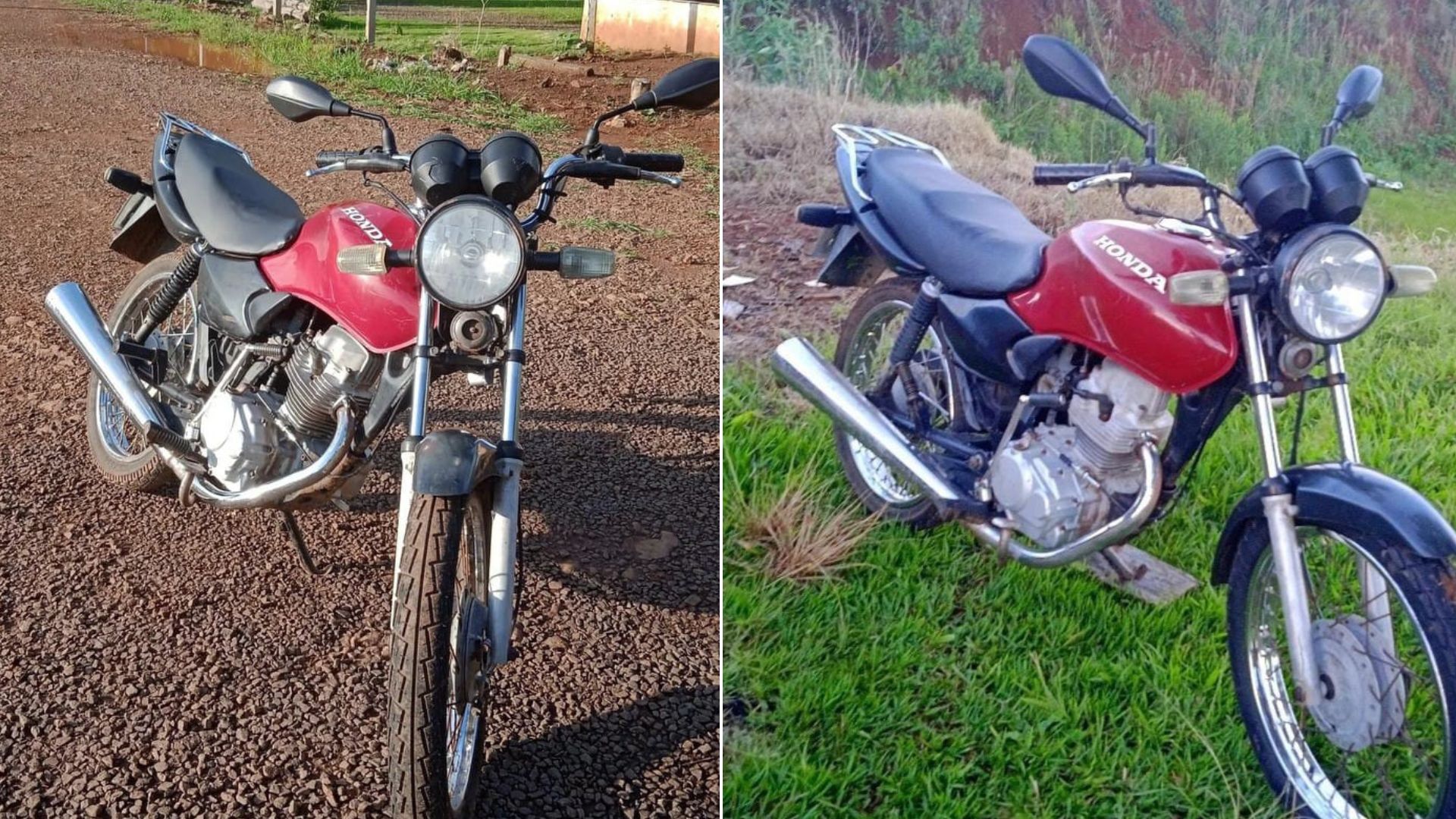Motocicleta é furtada na madrugada de segunda-feira