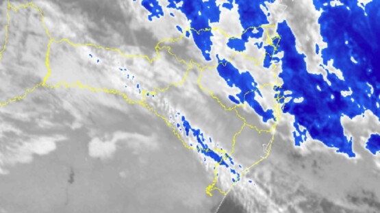 Ciclone extratropical causa chuva persistente e volumosa em Santa Catarina