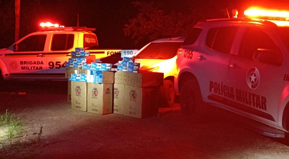 Homem é preso com 11 mil carteiras de cigarro contrabandeado