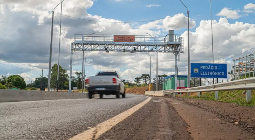 Pedágio sem praça: cobrança eletrônica começa dia 23 nas rodovias do Sudoeste do Paraná