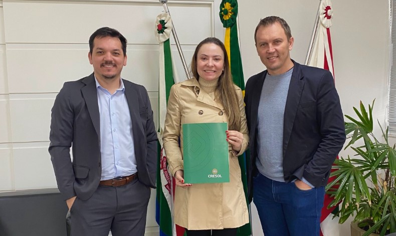 Cresol Evolução fortalece parceria institucional com a Prefeitura