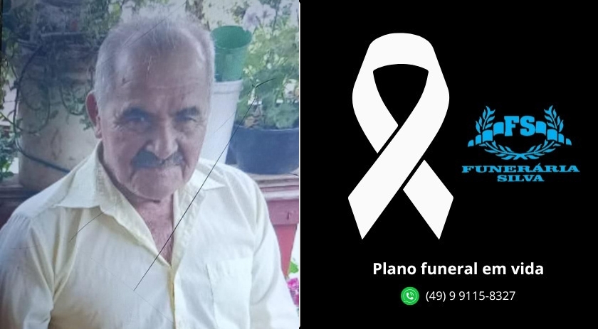 Comunicamos o falecimento de Santino de Lorena