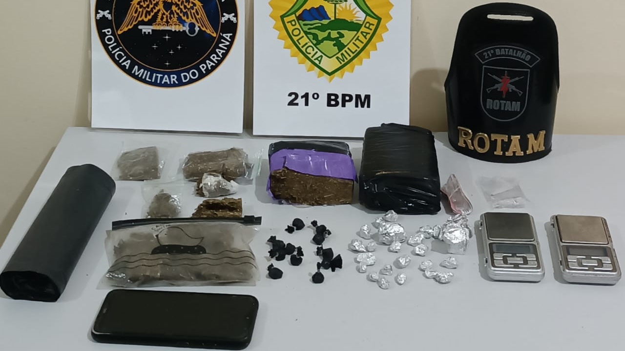 Operação policial resulta na prisão de dois homens e apreensão de drogas