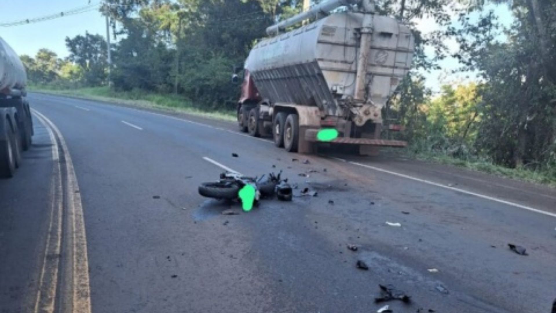 Motociclista fica gravemente ferido em acidente na SC-157