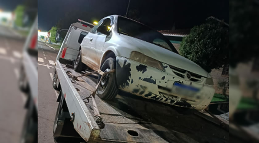 Casal é preso após assalto a mão armada e tentativa de fuga