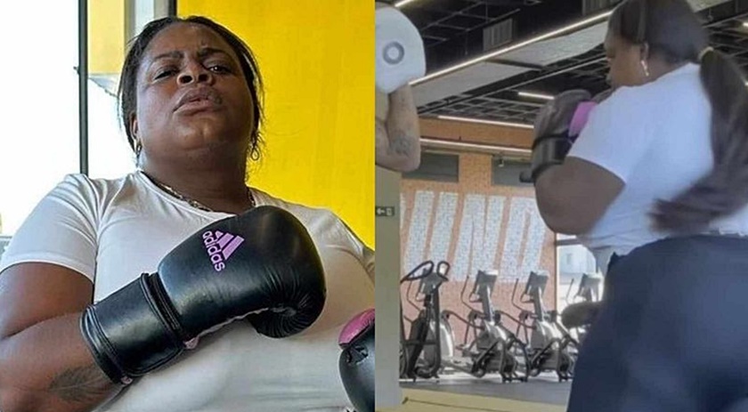 Lutando na academia, Jojo Todynho exibe curvas mais secas