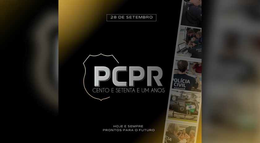 Polícia Civil do Paraná comemora 171 anos de dedicação e serviço à população