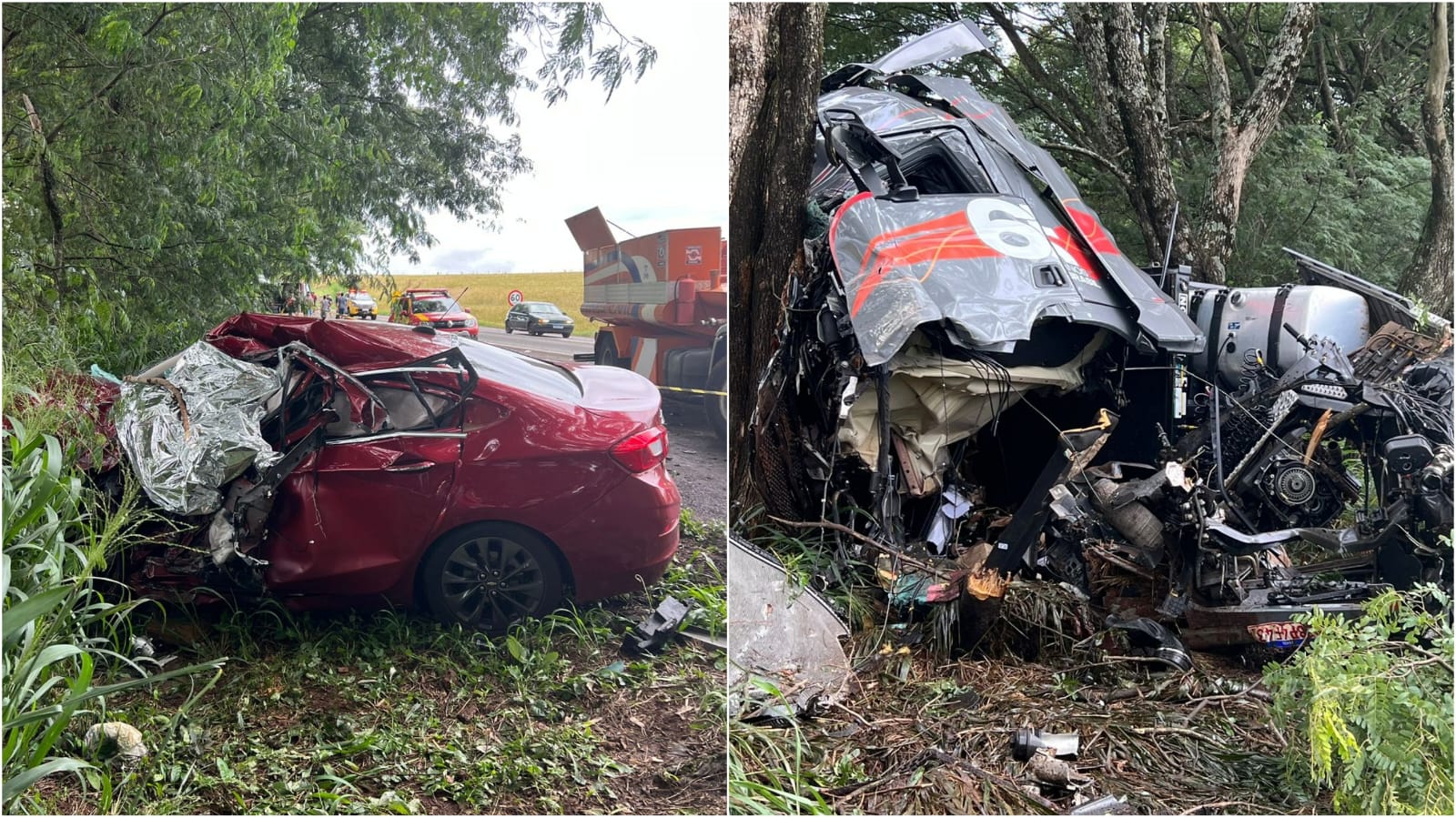 Empresária santo-antoniense morre em violenta colisão envolvendo carro e carreta