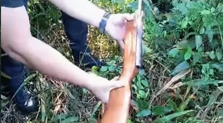 Rifle é apreendido após ser abandonado durante patrulhamento rural