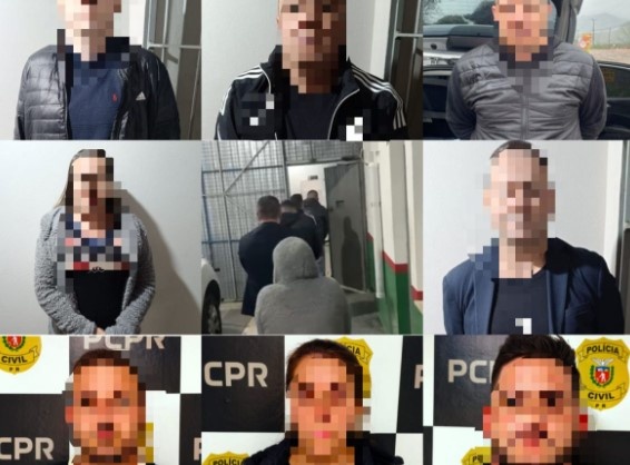 Maior quadrilha do golpe do bilhete premiado do Sul do Brasil é presa em fuga na BR-470 em SC