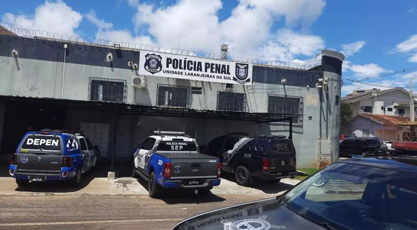 13 presos fugiram somente nesta semana da cadeia de Laranjeiras do Sul
