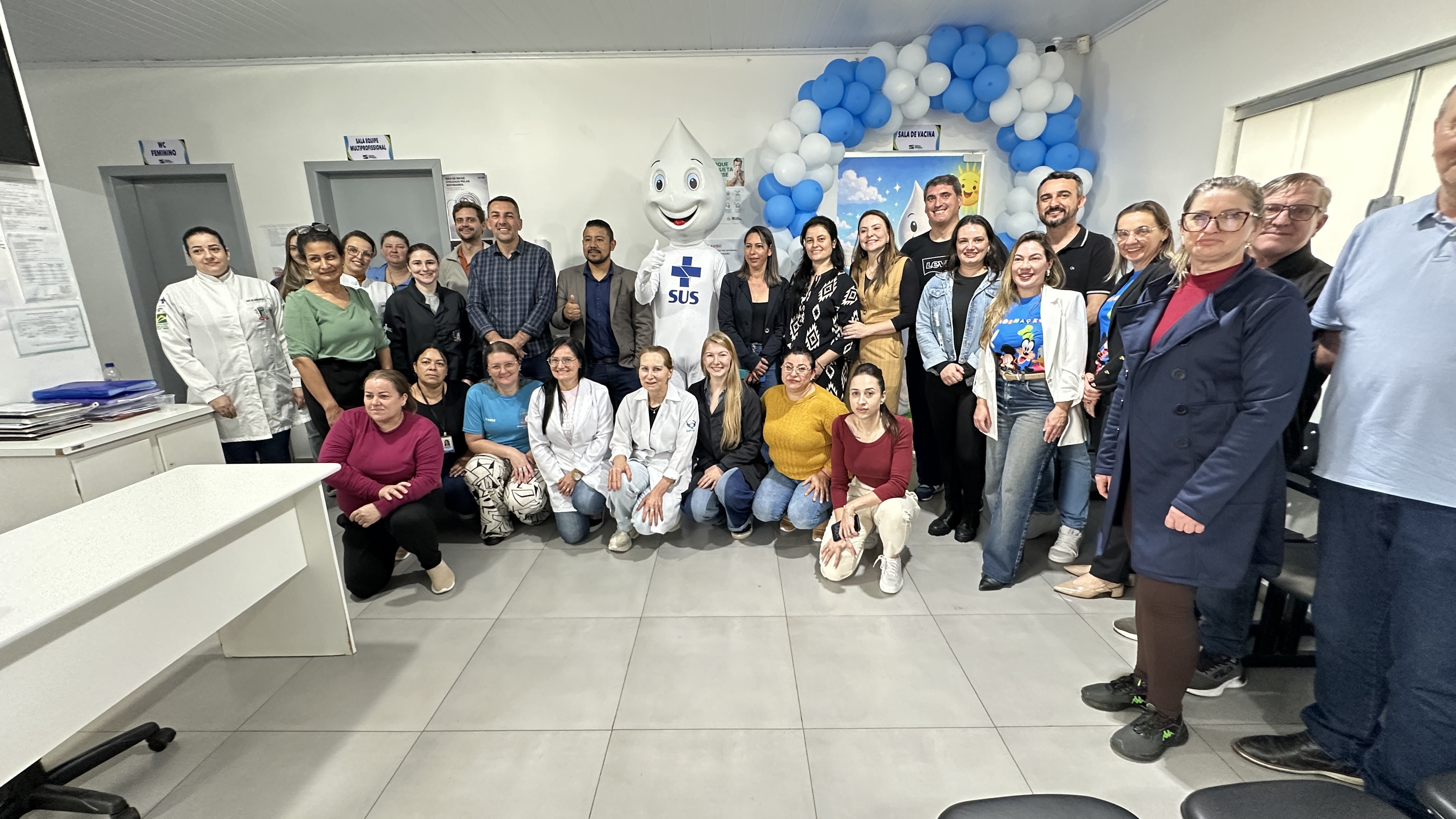 Município inaugura nova sala de vacinação no bairro União