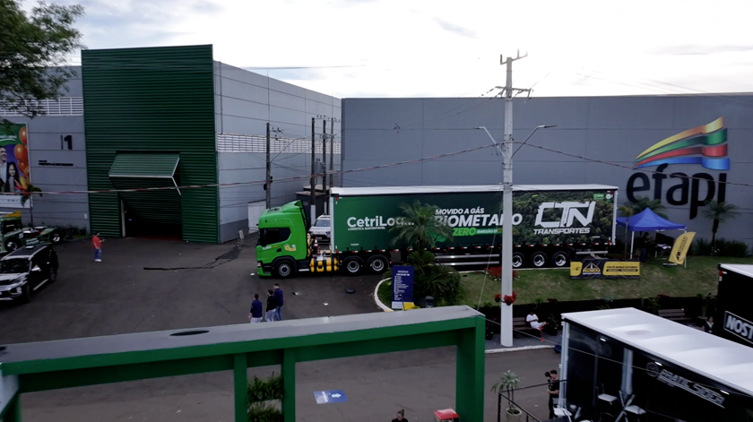 CTN Transportes dá passo importante para a sustentabilidade com caminhões movido a gás biometano