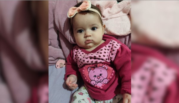 Bebê de 7 meses que morreu em acidente na BR-470 é sepultada em Frei Rogério