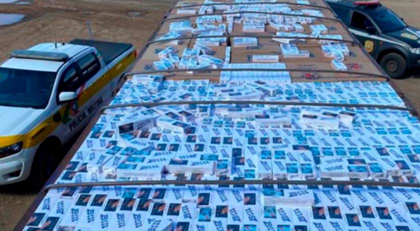 Brasil deixa de arrecadar R$ 94 bi por causa do contrabando de cigarros nos últimos 11 anos