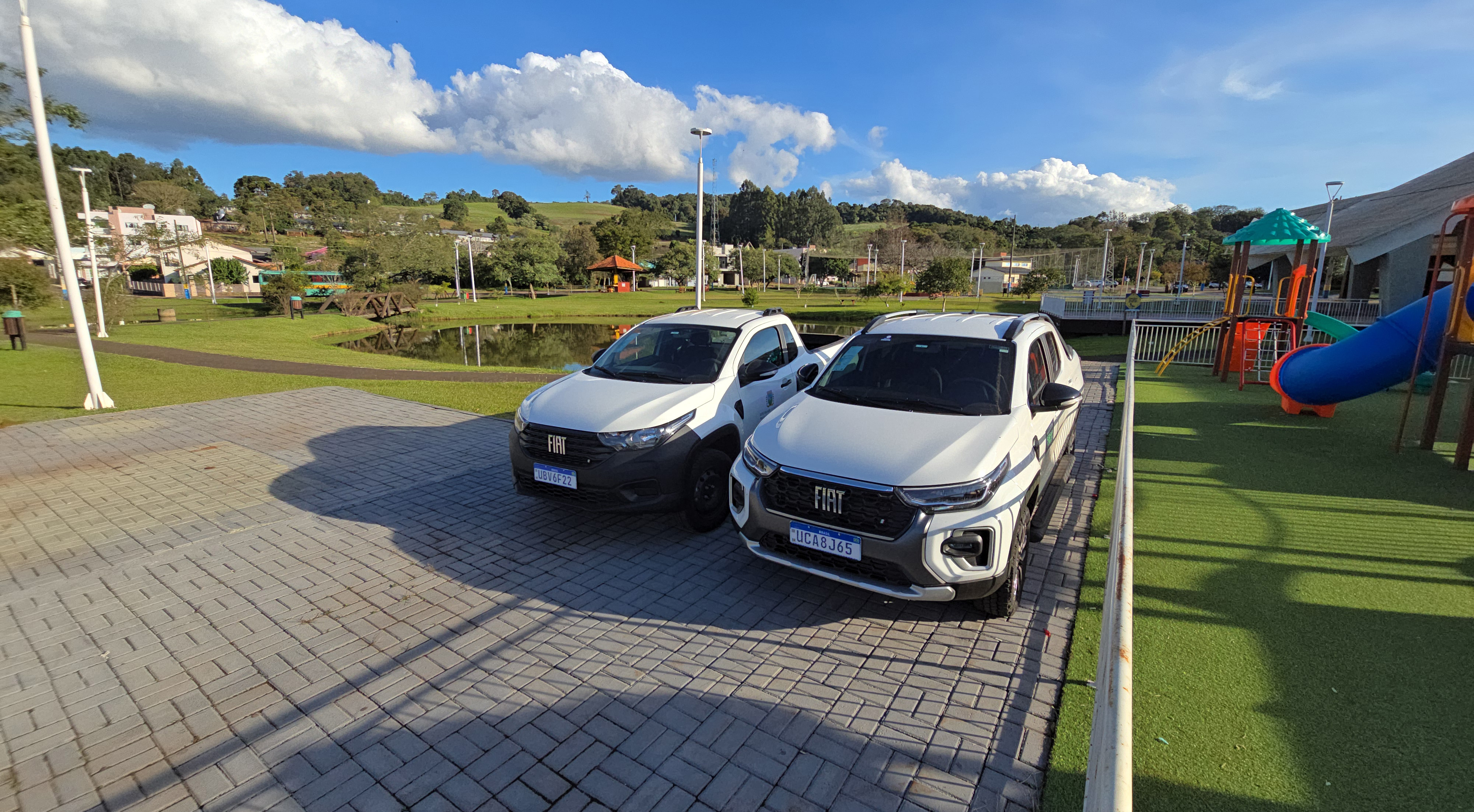 Administração Municipal adquire duas novas Fiat Strada para reforçar a frota