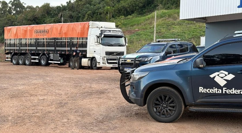 Receita Federal apreende mais de 100 caixas de vinhos