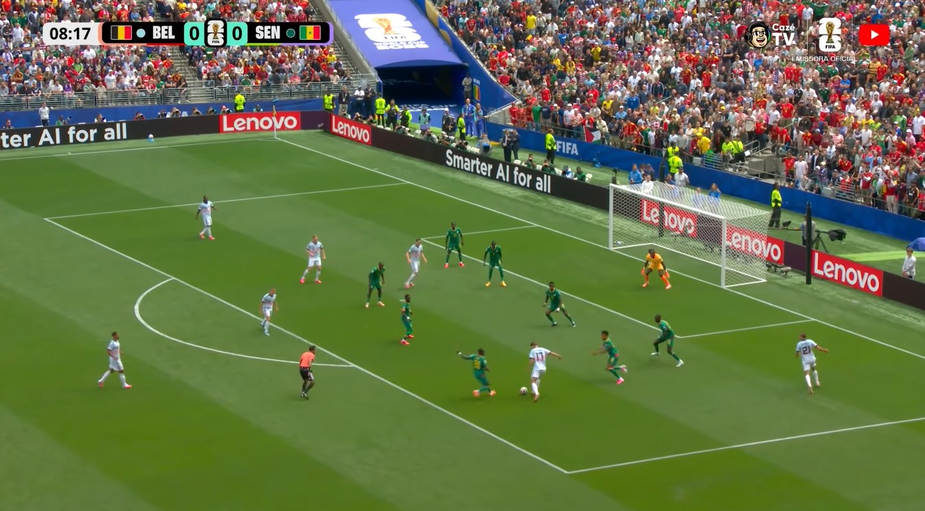 Bélgica busca virada histórica sobre Senegal com pênalti aos 120 minutos e vai às oitavas da Copa
