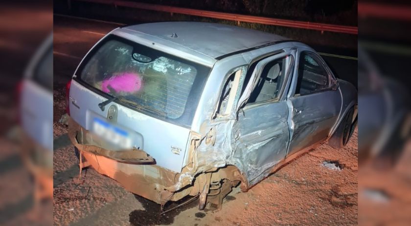 Homem é preso por dirigir embriagado após acidente na PR-483