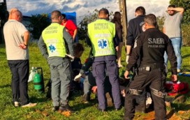 Homem morre após sofrer choque elétrico enquanto podava árvore no Oeste