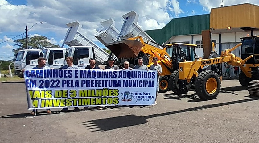 Administração investe mais de R$3 milhões em maquinários