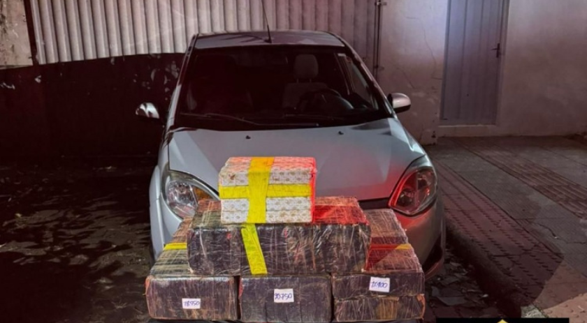 Operação policial apreende mais de 320 quilos maconha