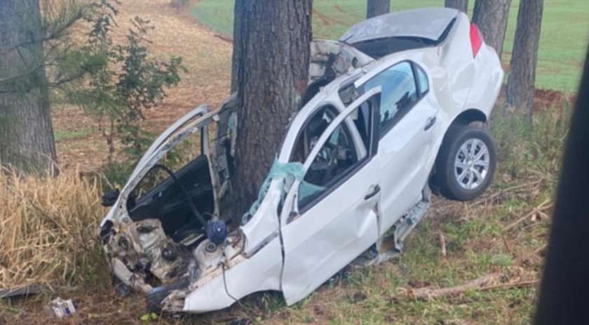 Gravíssimo acidente deixa motorista morto entre Pato Branco e Itapejara
