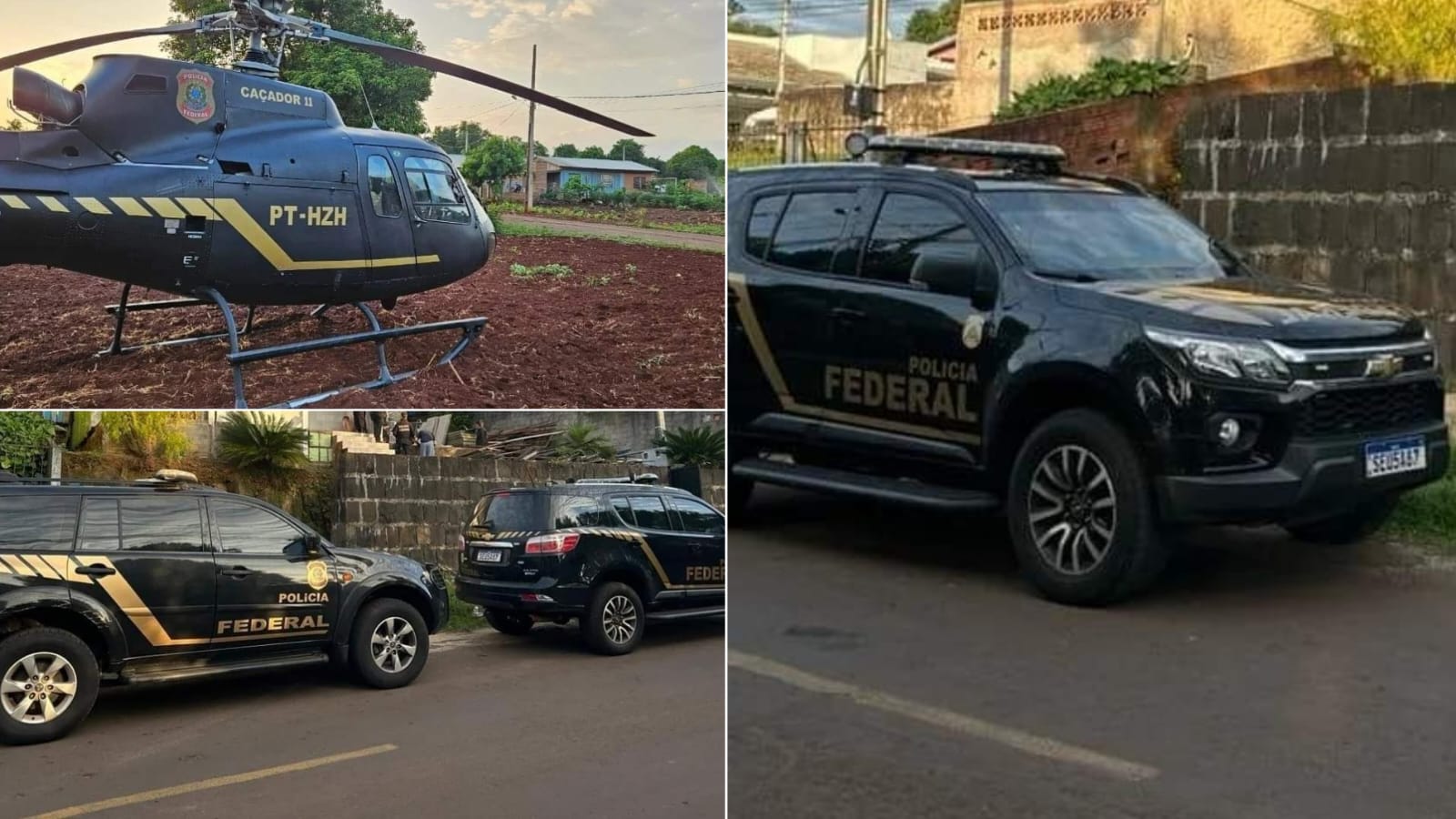 Polícia federal deflagra operação contra tráfico de drogas em várias cidades do Paraná