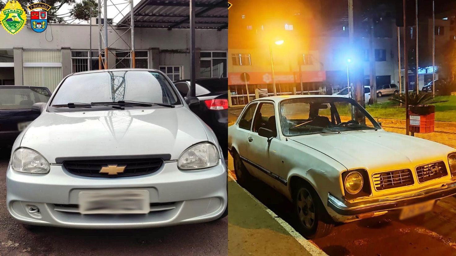 Dois veículos são recuperados nas últimas 24 horas pela Polícia Militar em Pato Branco-PR