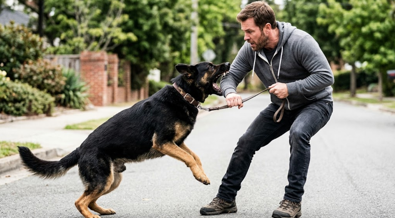 Homem fica ferido na nádega após ataque de cachorro em via pública