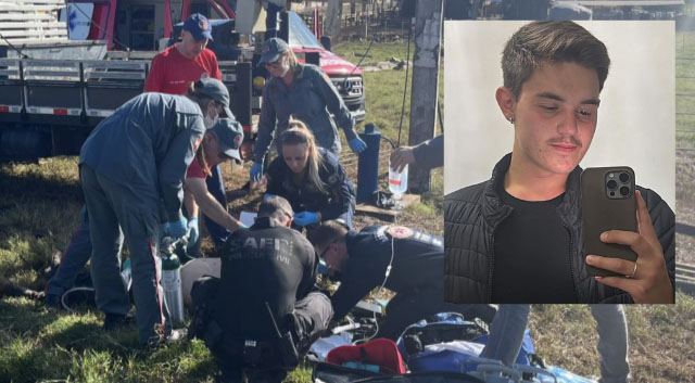 Jovem morre após sofrer descarga elétrica em propriedade rural