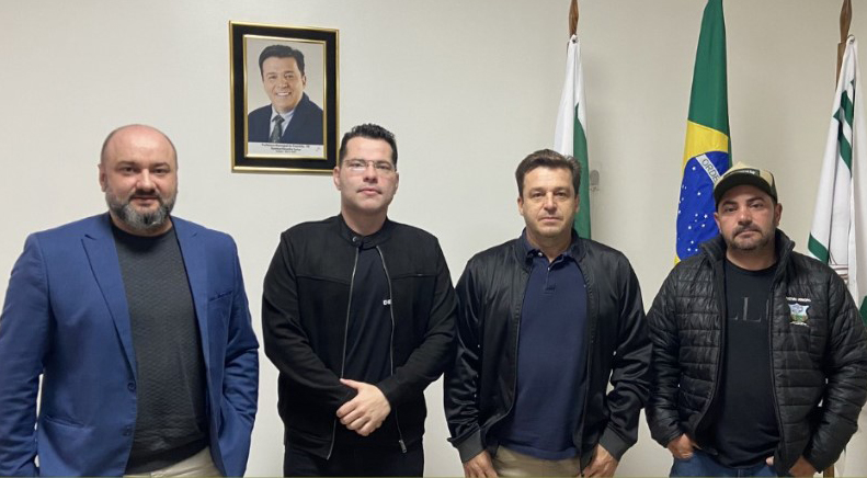 Administração Municipal se reúne com delegado para discutir ações de segurança pública