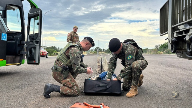 Furto de armas do Exército mobiliza força-tarefa no Paraná e no Extremo Oeste de SC