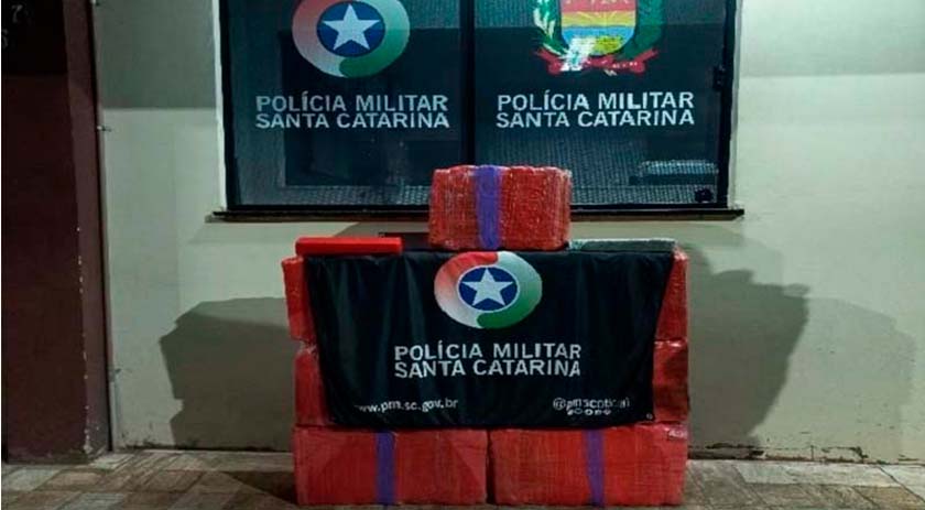 PM aprende mais de 100 kg