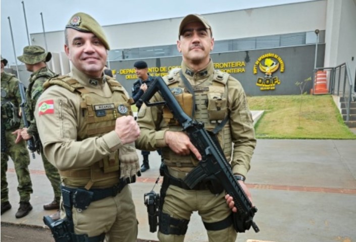 Policial Militar de Santa Catarina concluiu o X Curso de Especialização de Policiamento de Fronteira