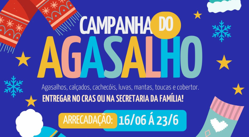 Campanha do Agasalho 2025 incentiva doações em gesto coletivo de solidariedade