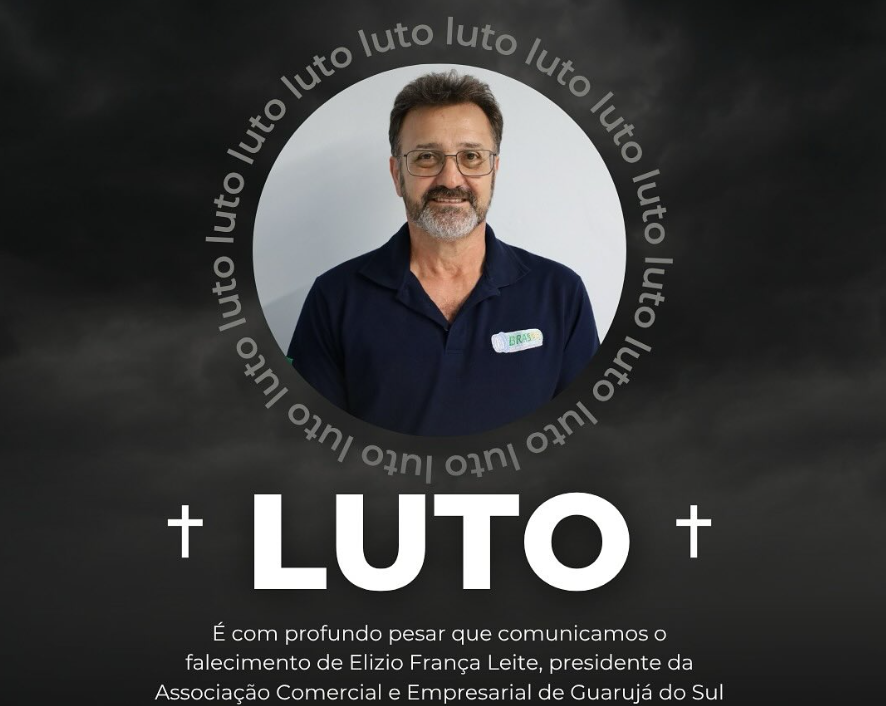 A Prefeitura de Guarujá do Sul manifesta profundo pesar pelo falecimento de Elizio França