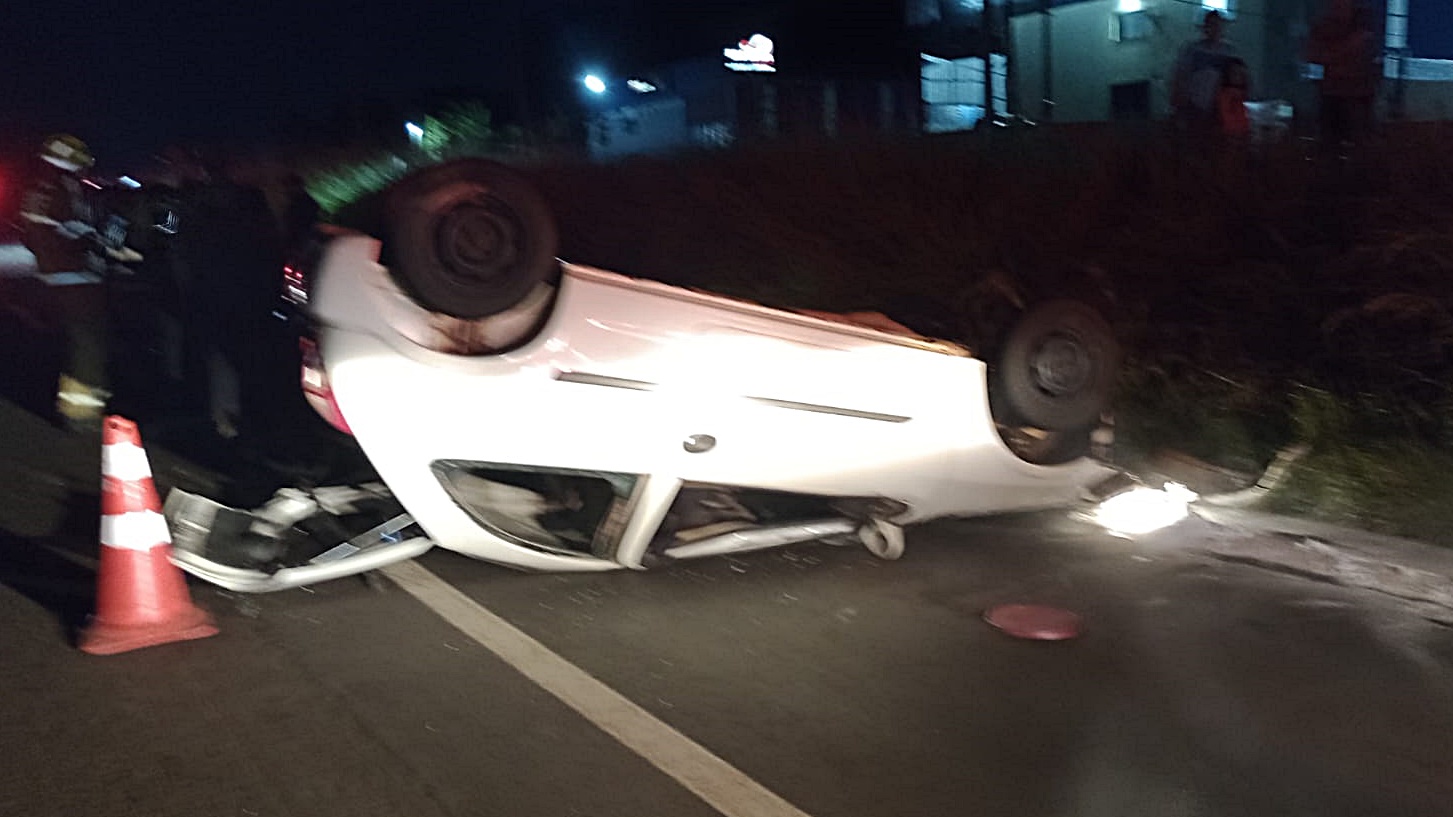 Acidente de trânsito é registrado na BR-280