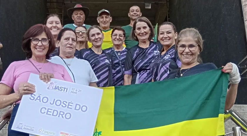 Bocha feminina garante pódio para São José do Cedro no JASTI estadual