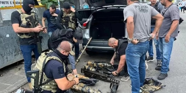 Exército prende 17 militares por furto de metralhadoras