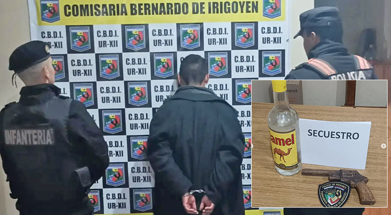 Homem é preso após incendiar galpão da ex-companheira e dirigir embriagado