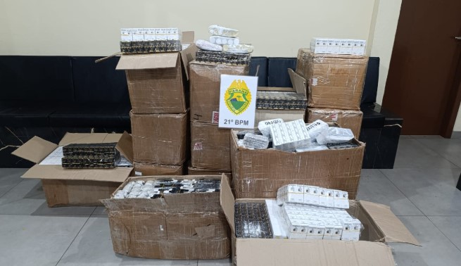 PM faz apreensão de grande quantidade de anabolizantes contrabandeados