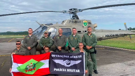 Santa Catarina envia equipes para auxiliar no enfrentamento